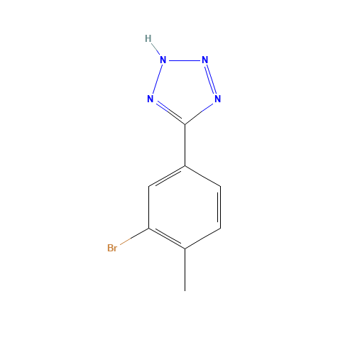 5-(3-bromo-4-methylphenyl)-2H-tetrazole (CAS: 326912-89-4) - Related Chemical Product