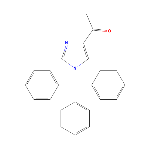 1-(1-tritylimidazol-4-yl)ethanone (CAS: 116795-55-2) - Related Chemical Product