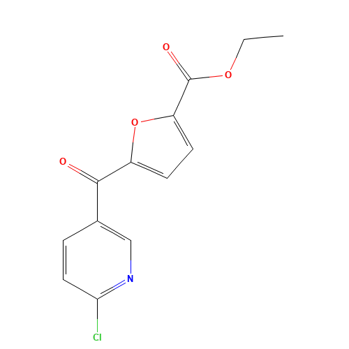 ethyl 5-(6-chloropyridine-3-carbonyl)furan-2-carboxylate (CAS: 884504-84-1) - Related Chemical Product