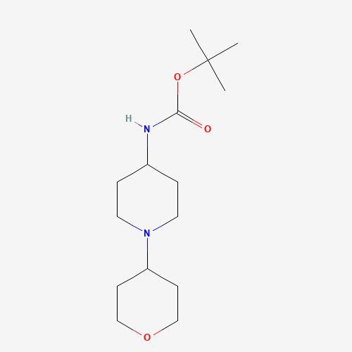 tert-butyl N-[1-(oxan-4-yl)piperidin-4-yl]carbamate (CAS: 873537-63-4) - Related Chemical Product