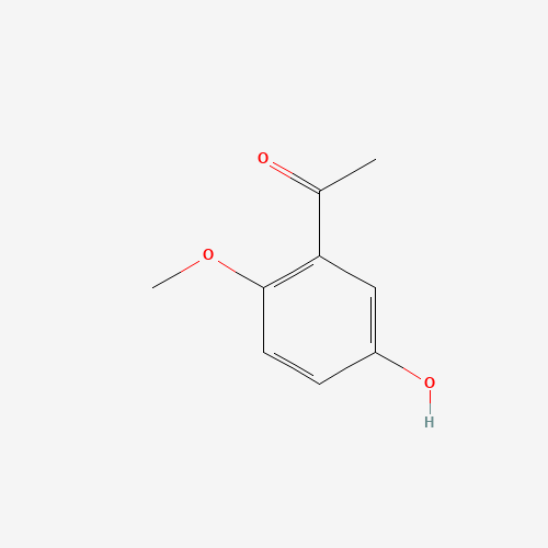 1-(5-hydroxy-2-methoxyphenyl)ethanone (CAS: 31405-60-4) - Chemical Structure and Molecular Formula 