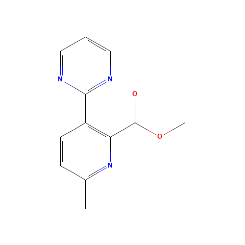 methyl 6-methyl-3-pyrimidin-2-ylpyridine-2-carboxylate (CAS: 1228430-68-9) - Related Chemical Product