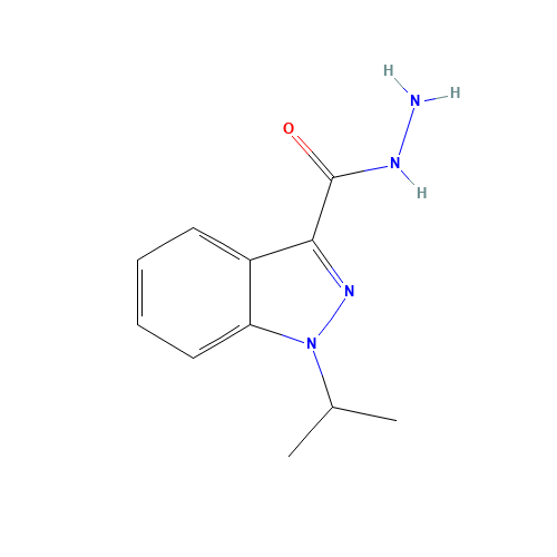 1-propan-2-ylindazole-3-carbohydrazide (CAS: 934302-35-9) - Related Chemical Product