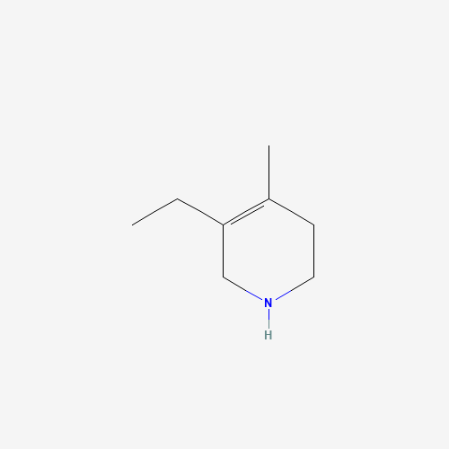 5-ethyl-4-methyl-1,2,3,6-tetrahydropyridine (CAS: 1373224-85-1) - Chemical Structure and Molecular Formula 