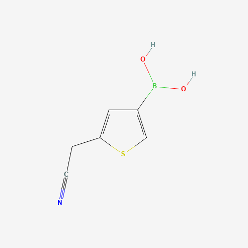 [5-(cyanomethyl)thiophen-3-yl]boronic acid (CAS: 1065185-02-5) - Related Chemical Product