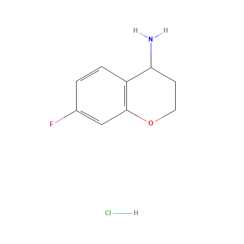 7-fluoro-3,4-dihydro-2H-chromen-4-amine;hydrochloride (CAS: 191608-21-6) - Related Chemical Product