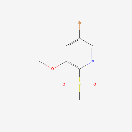 5-bromo-3-methoxy-2-methylsulfonylpyridine (CAS: 1446002-37-4) - Related Chemical Product