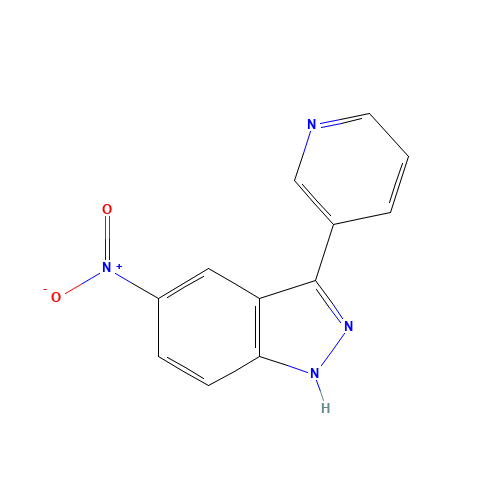 5-nitro-3-pyridin-3-yl-1H-indazole (CAS: 1356087-84-7) - Related Chemical Product