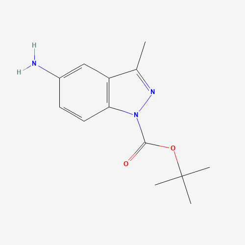 tert-butyl 5-amino-3-methylindazole-1-carboxylate (CAS: 599183-32-1) - Related Chemical Product