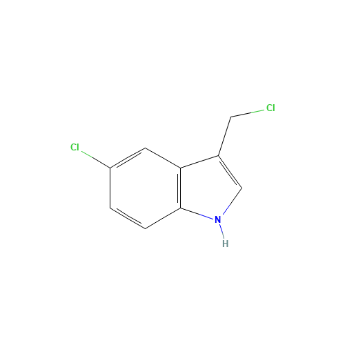 5-chloro-3-(chloromethyl)-1H-indole (CAS: 701205-34-7) - Related Chemical Product