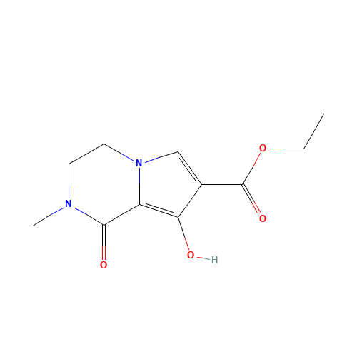 ethyl 8-hydroxy-2-methyl-1-oxo-3,4-dihydropyrrolo[1,2-a]pyrazine-7-carboxylate (CAS: 701208-31-3) - Related Chemical Product