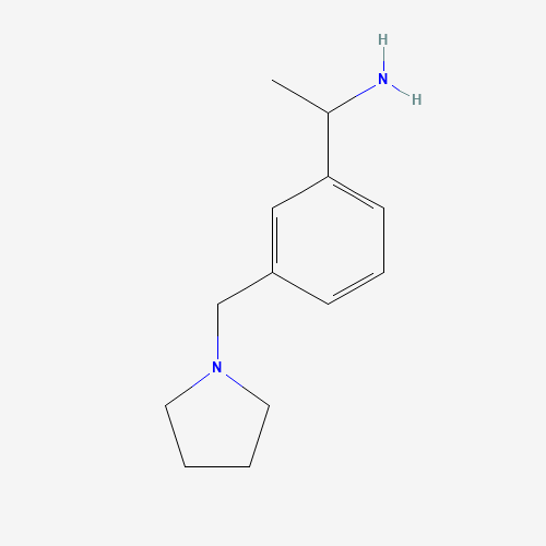 1-[3-(pyrrolidin-1-ylmethyl)phenyl]ethanamine (CAS: 1354659-05-4) - Related Chemical Product