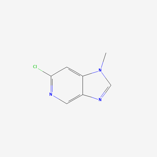 6-chloro-1-methylimidazo[4,5-c]pyridine (CAS: 7205-46-1) - Chemical Structure and Molecular Formula 