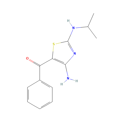 [4-amino-2-(propan-2-ylamino)-1,3-thiazol-5-yl]-phenylmethanone (CAS: 204188-41-0) - Related Chemical Product
