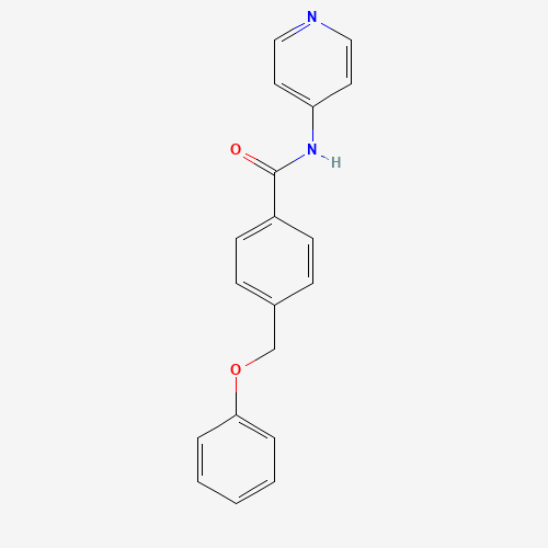 4-(phenoxymethyl)-N-pyridin-4-ylbenzamide (CAS: 204844-07-5) - Related Chemical Product