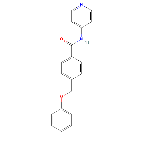 4-(phenoxymethyl)-N-pyridin-4-ylbenzamide (CAS: 204844-07-5) - Related Chemical Product
