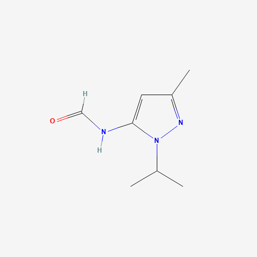 N-(5-methyl-2-propan-2-ylpyrazol-3-yl)formamide (CAS: 1462952-09-5) - Related Chemical Product