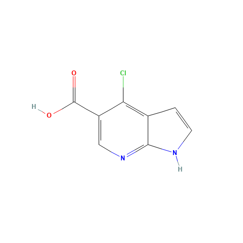 4-chloro-1H-pyrrolo[2,3-b]pyridine-5-carboxylic acid (CAS: 920966-03-6) - Related Chemical Product