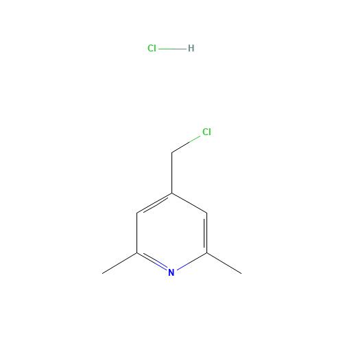 4-(chloromethyl)-2,6-dimethylpyridine;hydrochloride (CAS: 198973-09-0) - Related Chemical Product
