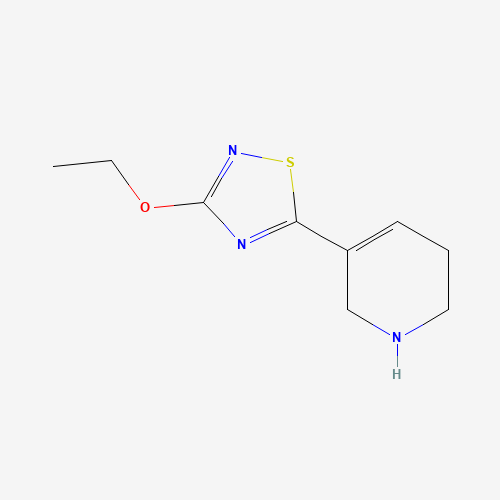 3-ethoxy-5-(1,2,3,6-tetrahydropyridin-5-yl)-1,2,4-thiadiazole (CAS: 122683-63-0) - Related Chemical Product