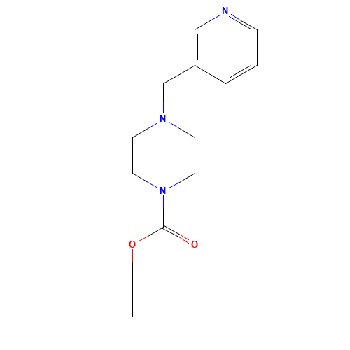 tert-butyl 4-(pyridin-3-ylmethyl)piperazine-1-carboxylate (CAS: 150812-36-5) - Related Chemical Product