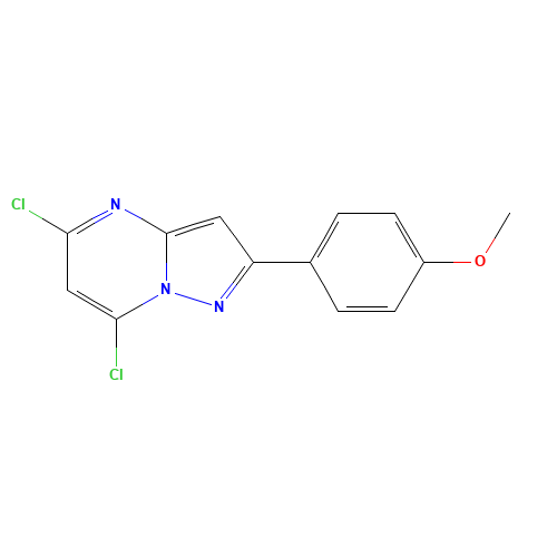 5,7-dichloro-2-(4-methoxyphenyl)pyrazolo[1,5-a]pyrimidine (CAS: 1159982-73-6) - Related Chemical Product