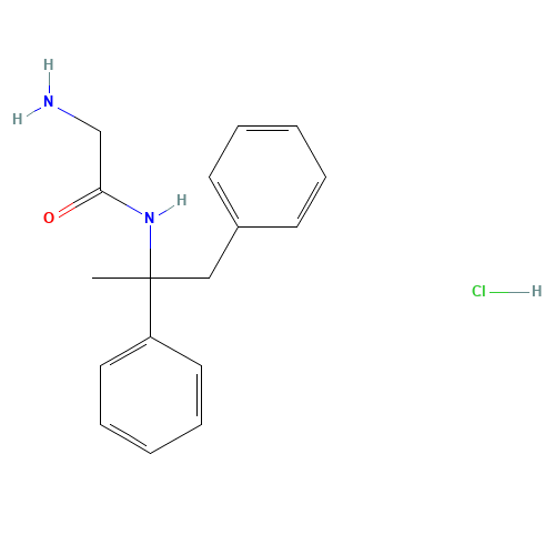 2-amino-N-(1,2-diphenylpropan-2-yl)acetamide;hydrochloride (CAS: 111686-79-4) - Related Chemical Product
