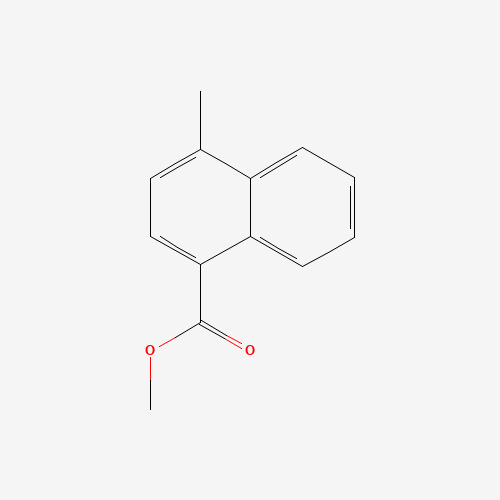 methyl 4-methylnaphthalene-1-carboxylate (CAS: 35615-98-6) - Chemical Structure and Molecular Formula 