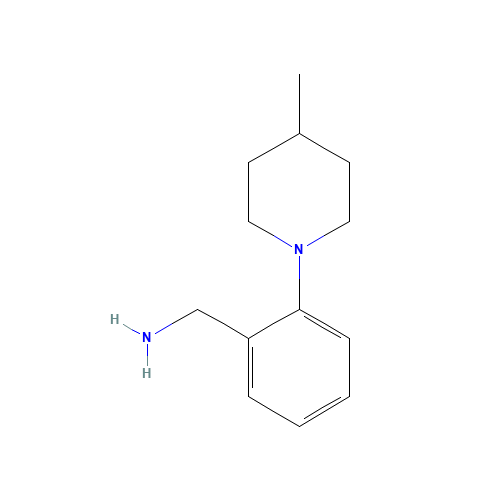 [2-(4-methylpiperidin-1-yl)phenyl]methanamine (CAS: 869943-41-9) - Related Chemical Product