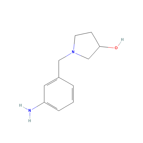 1-[(3-aminophenyl)methyl]pyrrolidin-3-ol (CAS: 1257078-82-2) - Related Chemical Product