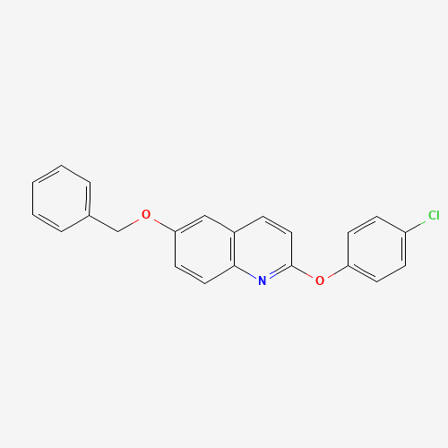 2-(4-chlorophenoxy)-6-phenylmethoxyquinoline (CAS: 623146-97-4) - Related Chemical Product