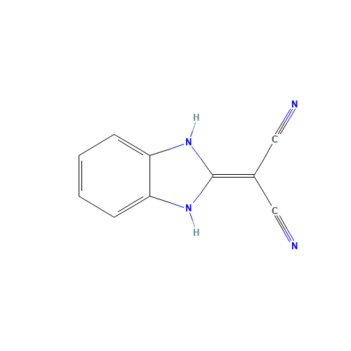 2-(1,3-dihydrobenzimidazol-2-ylidene)propanedinitrile (CAS: 4933-40-8) - Related Chemical Product