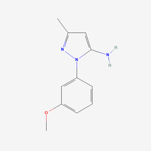 2-(3-methoxyphenyl)-5-methylpyrazol-3-amine (CAS: 92721-94-3) - Related Chemical Product
