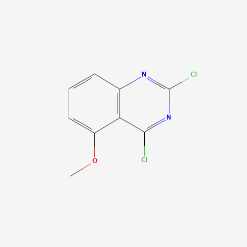 2,4-dichloro-5-methoxyquinazoline (CAS: 61948-59-2) - Chemical Structure and Molecular Formula 