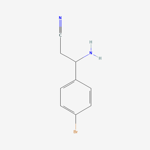 3-amino-3-(4-bromophenyl)propanenitrile (CAS: 1235966-84-3) - Related Chemical Product