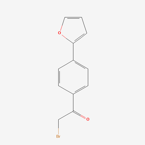 2-bromo-1-[4-(furan-2-yl)phenyl]ethanone (CAS: 868755-47-9) - Related Chemical Product