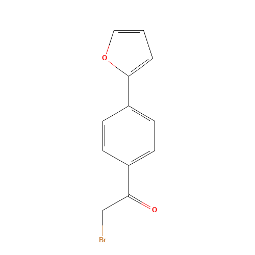 2-bromo-1-[4-(furan-2-yl)phenyl]ethanone (CAS: 868755-47-9) - Related Chemical Product