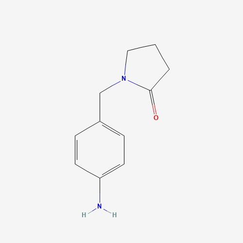 1-[(4-aminophenyl)methyl]pyrrolidin-2-one (CAS: 245546-82-1) - Related Chemical Product