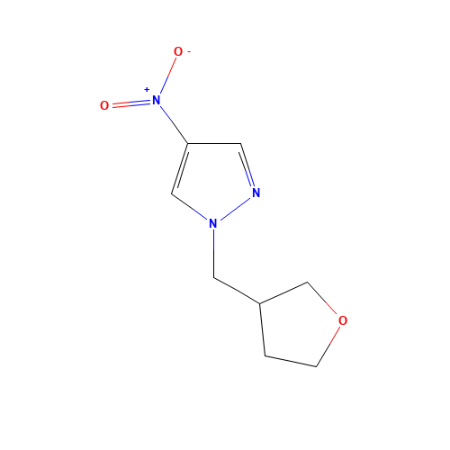 4-nitro-1-(oxolan-3-ylmethyl)pyrazole (CAS: 1172048-85-9) - Related Chemical Product