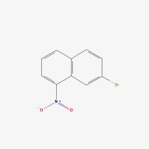 7-bromo-1-nitronaphthalene (CAS: 102153-49-1) - Chemical Structure and Molecular Formula 