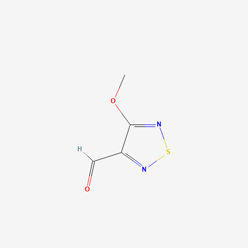 4-methoxy-1,2,5-thiadiazole-3-carbaldehyde (CAS: 78741-15-8) - Related Chemical Product