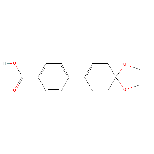 4-(1,4-dioxaspiro[4.5]dec-7-en-8-yl)benzoic acid (CAS: 163260-71-7) - Related Chemical Product