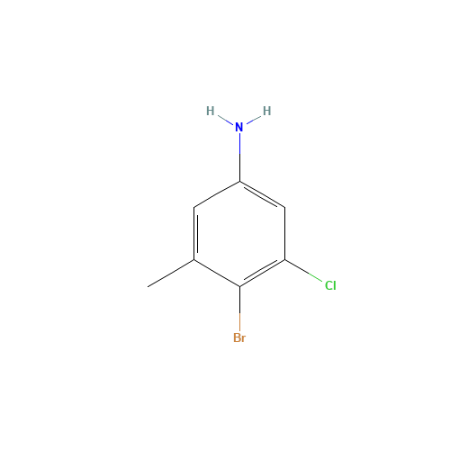 4-bromo-3-chloro-5-methylaniline (CAS: 1253907-90-2) - Related Chemical Product