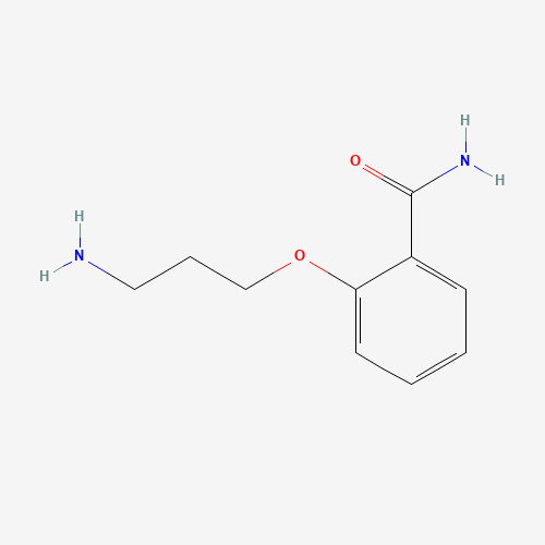 2-(3-aminopropoxy)benzamide (CAS: 1016533-62-2) - Chemical Structure and Molecular Formula 