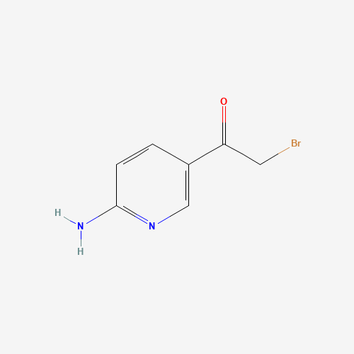 1-(6-aminopyridin-3-yl)-2-bromoethanone (CAS: 765266-65-7) - Related Chemical Product