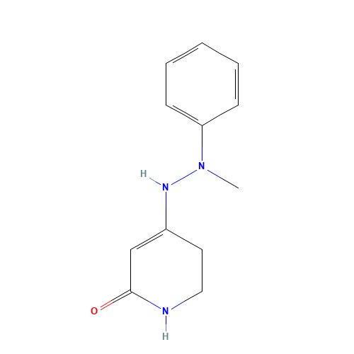 4-(2-methyl-2-phenylhydrazinyl)-2,3-dihydro-1H-pyridin-6-one (CAS: 139122-76-2) - Related Chemical Product