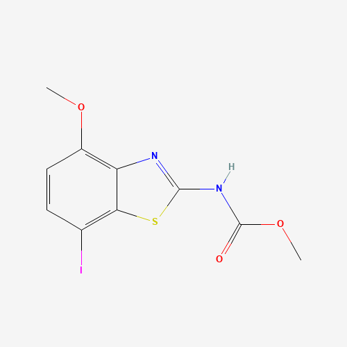 methyl N-(7-iodo-4-methoxy-1,3-benzothiazol-2-yl)carbamate (CAS: 383867-04-7) - Related Chemical Product