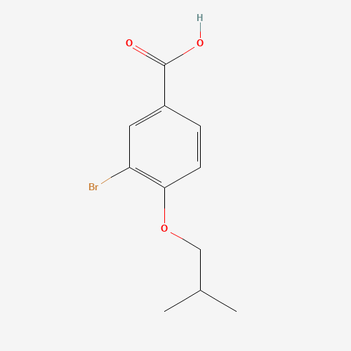 3-bromo-4-(2-methylpropoxy)benzoic acid (CAS: 881583-05-7) - Related Chemical Product