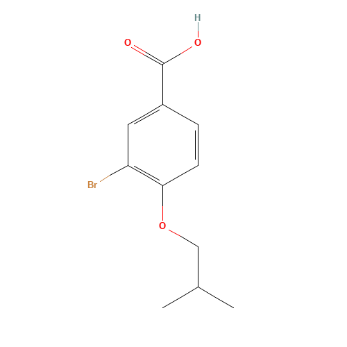 3-bromo-4-(2-methylpropoxy)benzoic acid (CAS: 881583-05-7) - Related Chemical Product