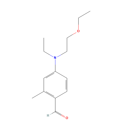 4-[2-ethoxyethyl(ethyl)amino]-2-methylbenzaldehyde (CAS: 128237-47-8) - Related Chemical Product